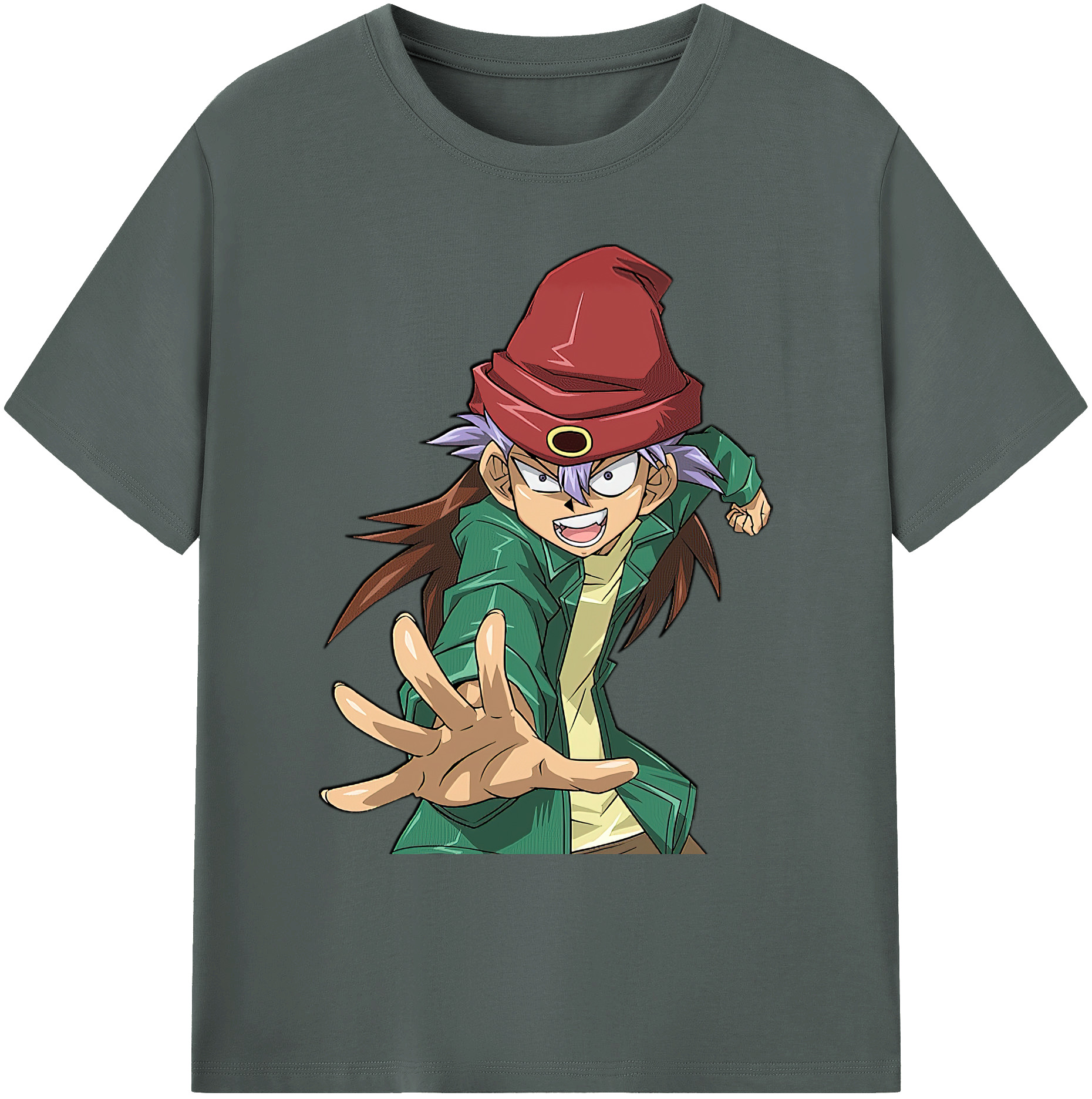 （画像用） 遊☆戯☆王 Yu-Gi-Oh! 綿100％ メンズ半袖Tシャツ｜肌触りやわらか＆通気性